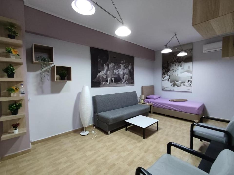 Center Of Athens Modern Apartment Экстерьер фото