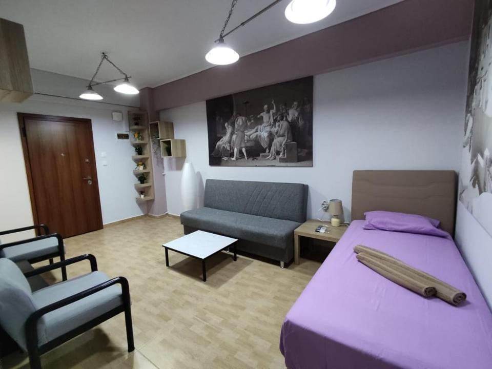 Center Of Athens Modern Apartment Экстерьер фото
